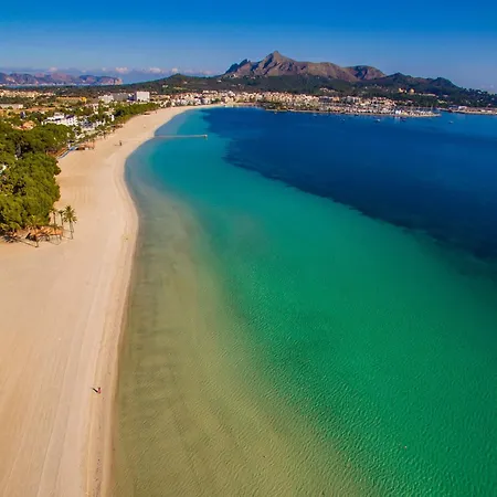 With Terrace In Majorca Lägenhet *